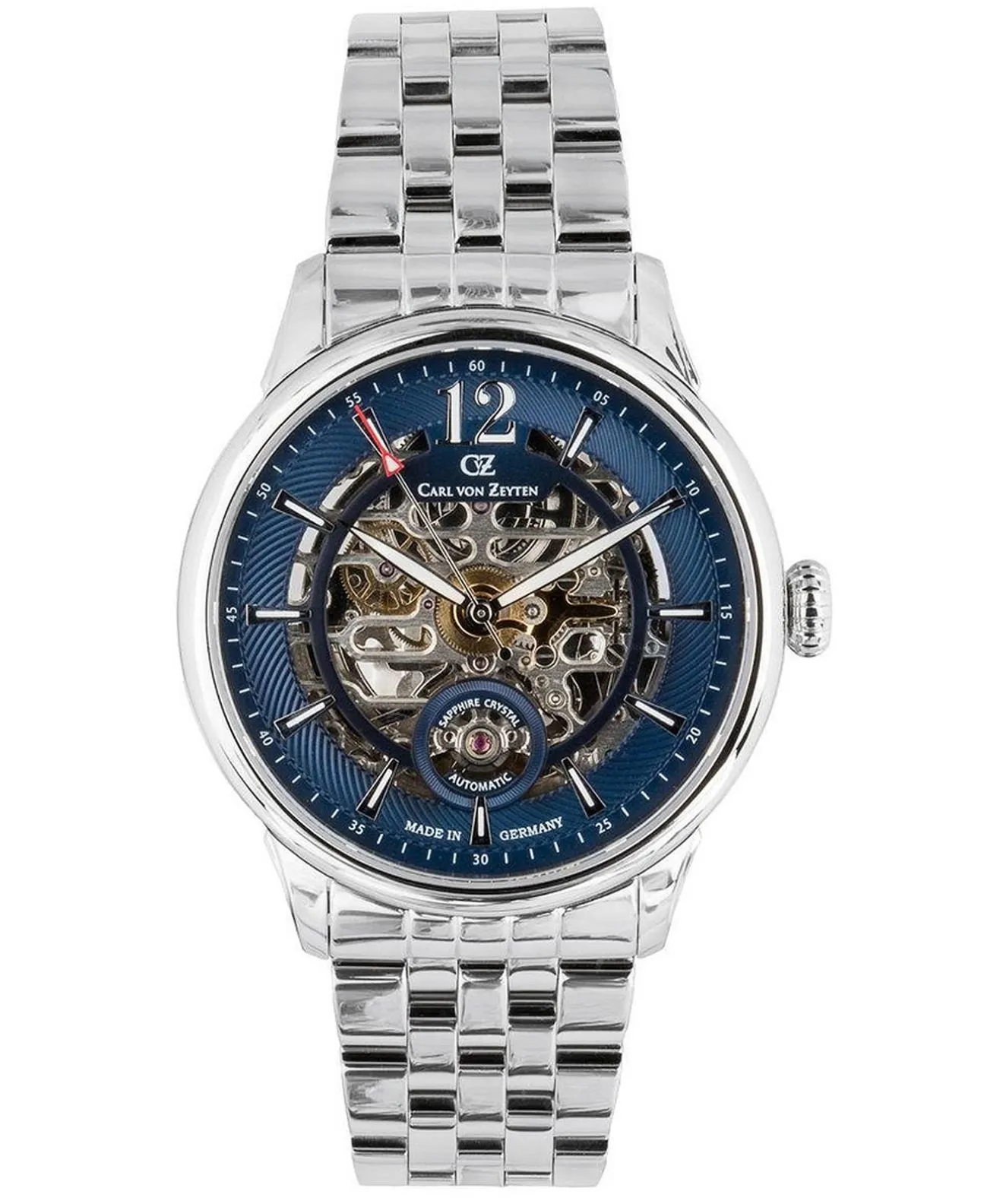 Годинник Чоловічий Carl von Zeyten Schramberg Skeleton Limited Edition CVZ0080BLMS