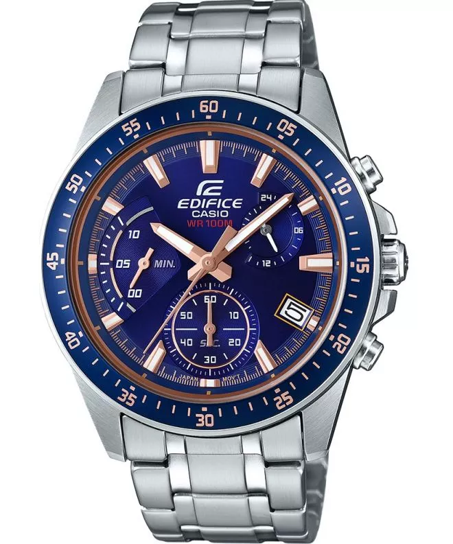 Годинник Чоловічий Edifice Casio Momentum Chronograph EFV-540D-2AVUEF