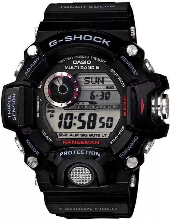 Годинник Чоловічий G-SHOCK Casio Rangeman GW-9400-1ER (GW-9400-1)
