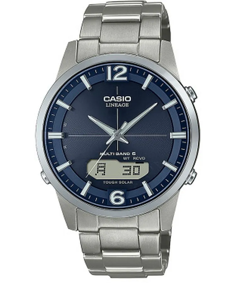 Годинник Чоловічий Casio Lineage Titanium Radio-Controlled LCW-M170TD-2AER