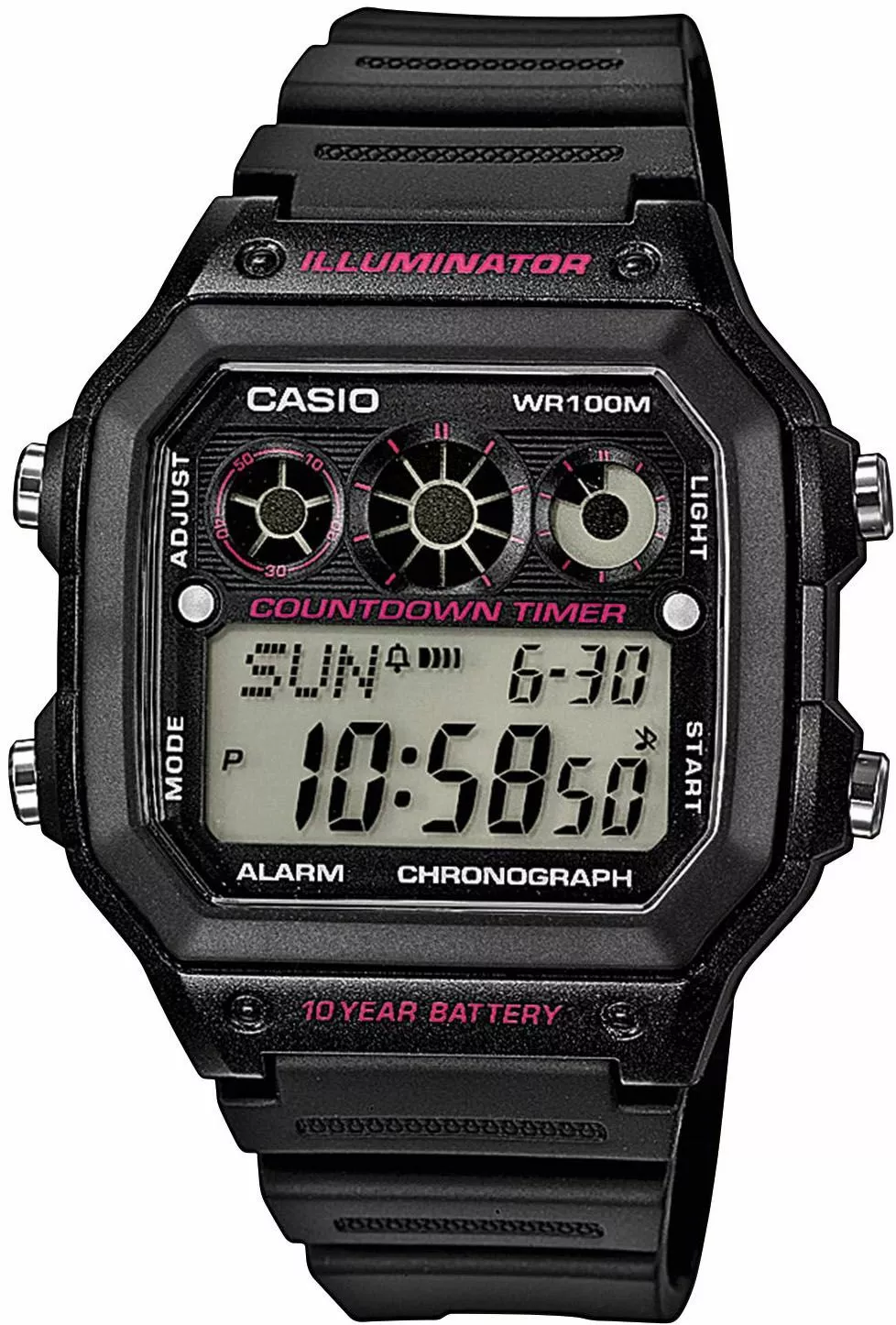 Годинник Чоловічий Casio Sport AE-1300WH-1A2VEF
