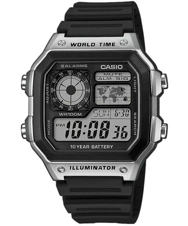 Годинник Чоловічий Casio Vintage 'Royale' Youth Digital AE-1200WH-1CVEF