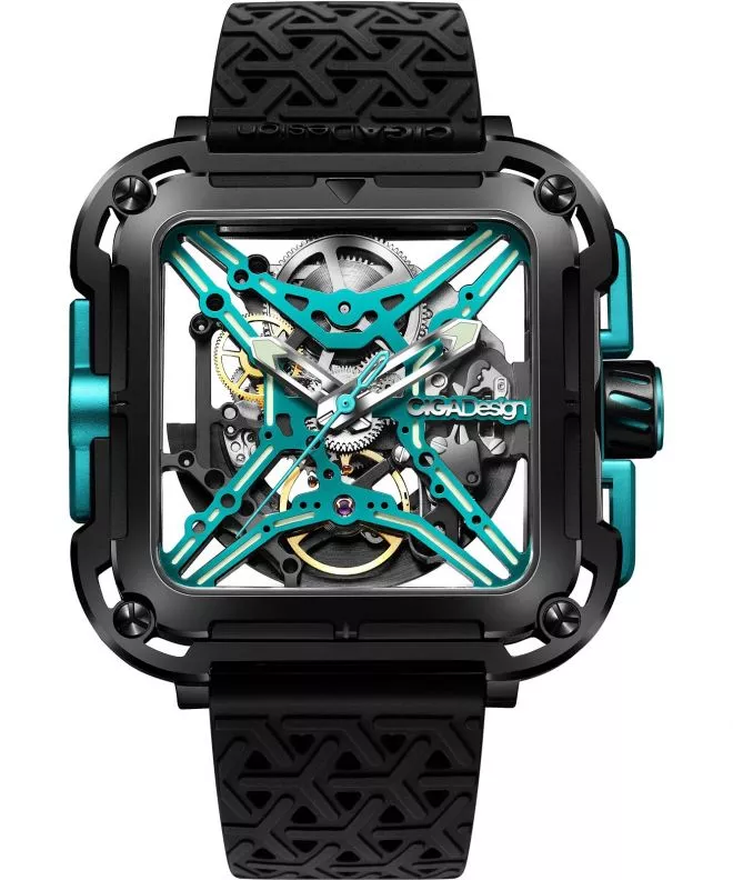 Годинник Чоловічий Ciga Design X Series Gorilla Modern Skeleton Ceramic Limited Edition X011-BLBU-25BK
