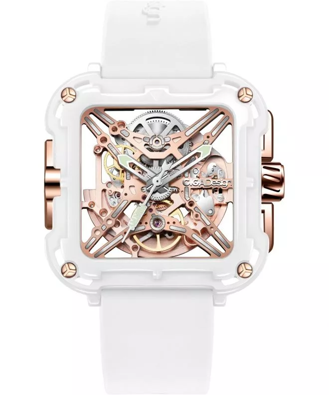 Годинник Чоловічий Ciga Design X Series Machina Skeleton Ceramic Automatic X012-WR01-5WH