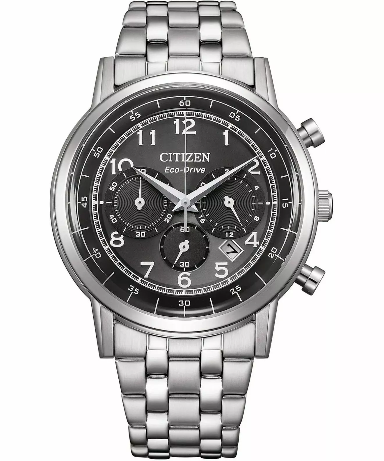 Годинник Чоловічий Citizen Classic Solar Eco-Drive Chronograph CA4630-53E