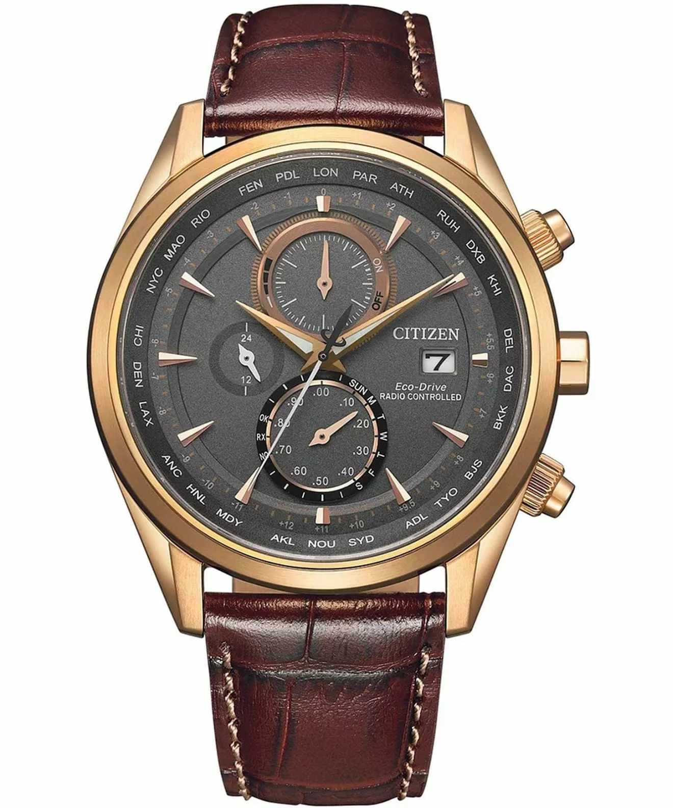Годинник Чоловічий Citizen Eco-Drive Elegance Radio Controlled AT8263-10H