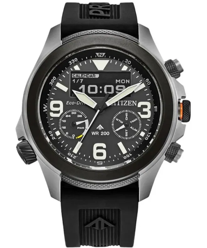 Годинник Чоловічий Citizen Promaster Land Eco-Drive Chronograph 35th Anniversary JV1007-07E
