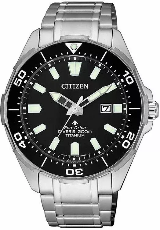 Годинник Чоловічий Citizen Promaster Professional Diver Titanium Eco-Drive BN0200-81E