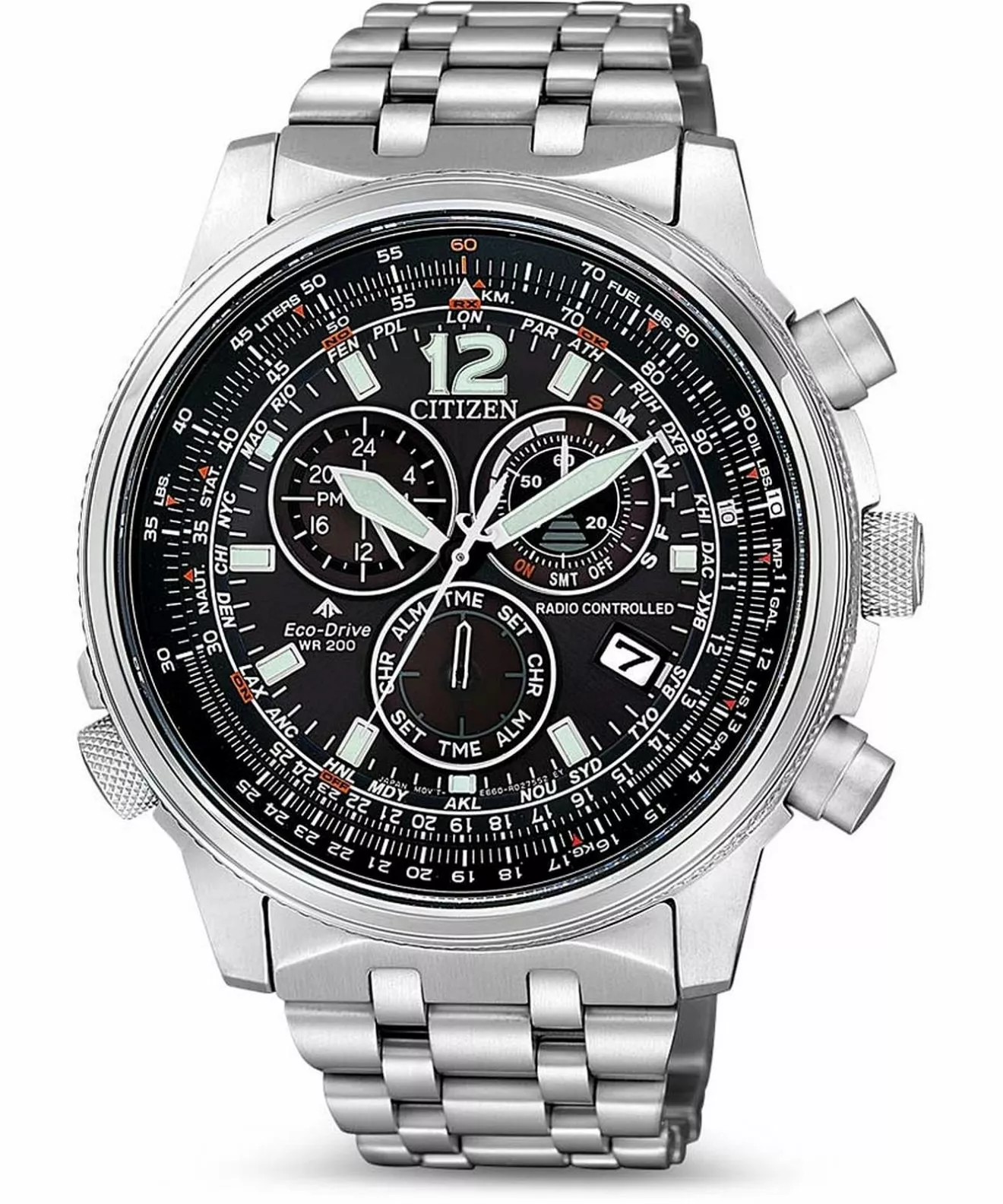 Годинник Чоловічий Citizen Promaster Sky Radio-Controlled Eco-Drive CB5860-86E