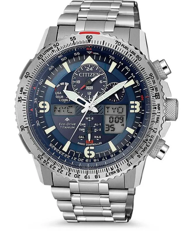 Годинник Чоловічий Citizen Promaster Sky Radio-Controlled Eco-Drive JY8100-80L