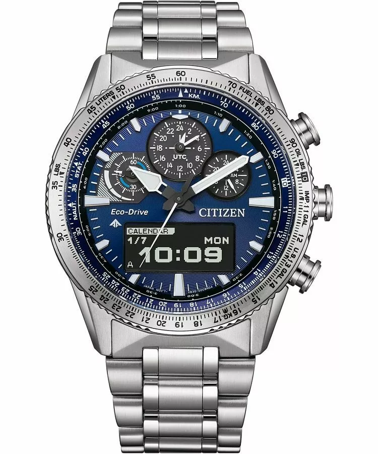 Годинник Чоловічий Citizen Promaster Sky Solar Chronograph JV2000-51L