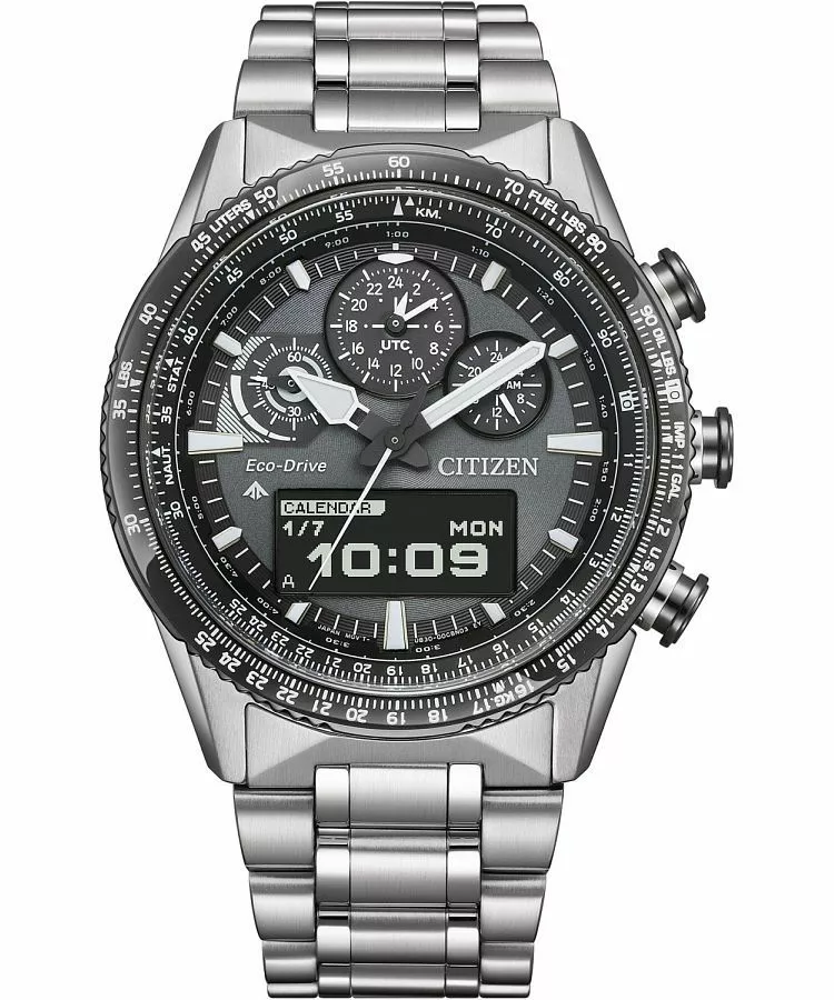 Годинник Чоловічий Citizen Promaster Sky Solar Chronograph JV2006-55H