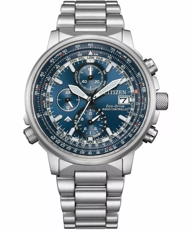 Годинник Чоловічий Citizen Promaster Sky Solar Radio Control Choronograph AT8300-58L