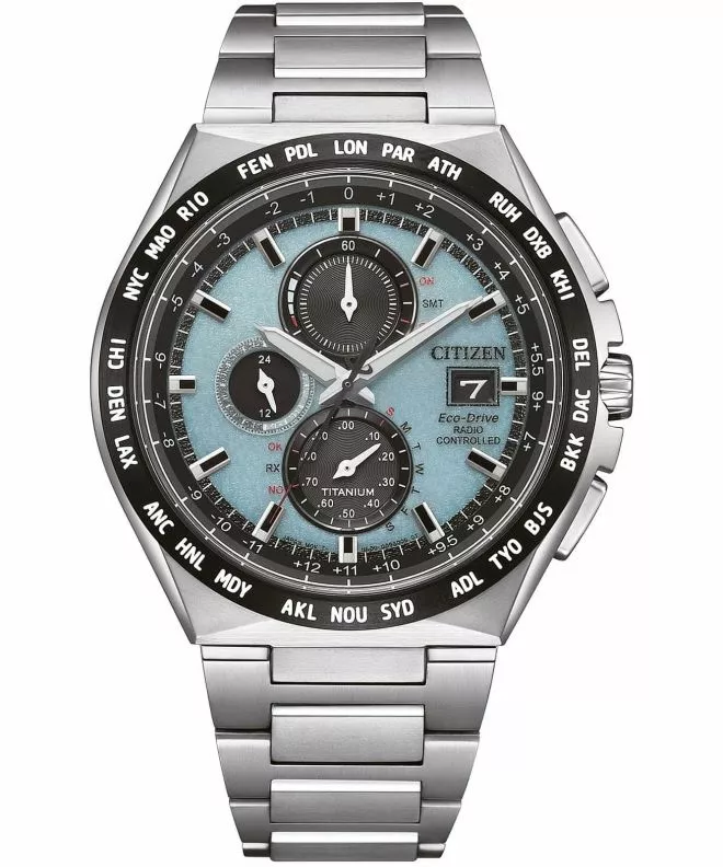 Годинник Чоловічий Citizen Radio Controlled Super Titanium Eco-Drive AT8238-84M