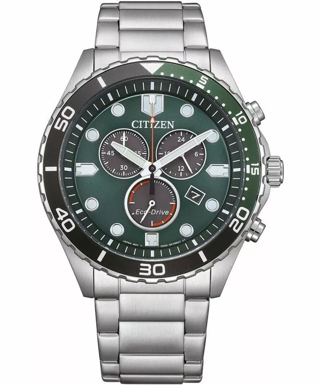 Годинник Чоловічий Citizen Sporty Aqua Eco-Drive Chronograph AT2561-81X