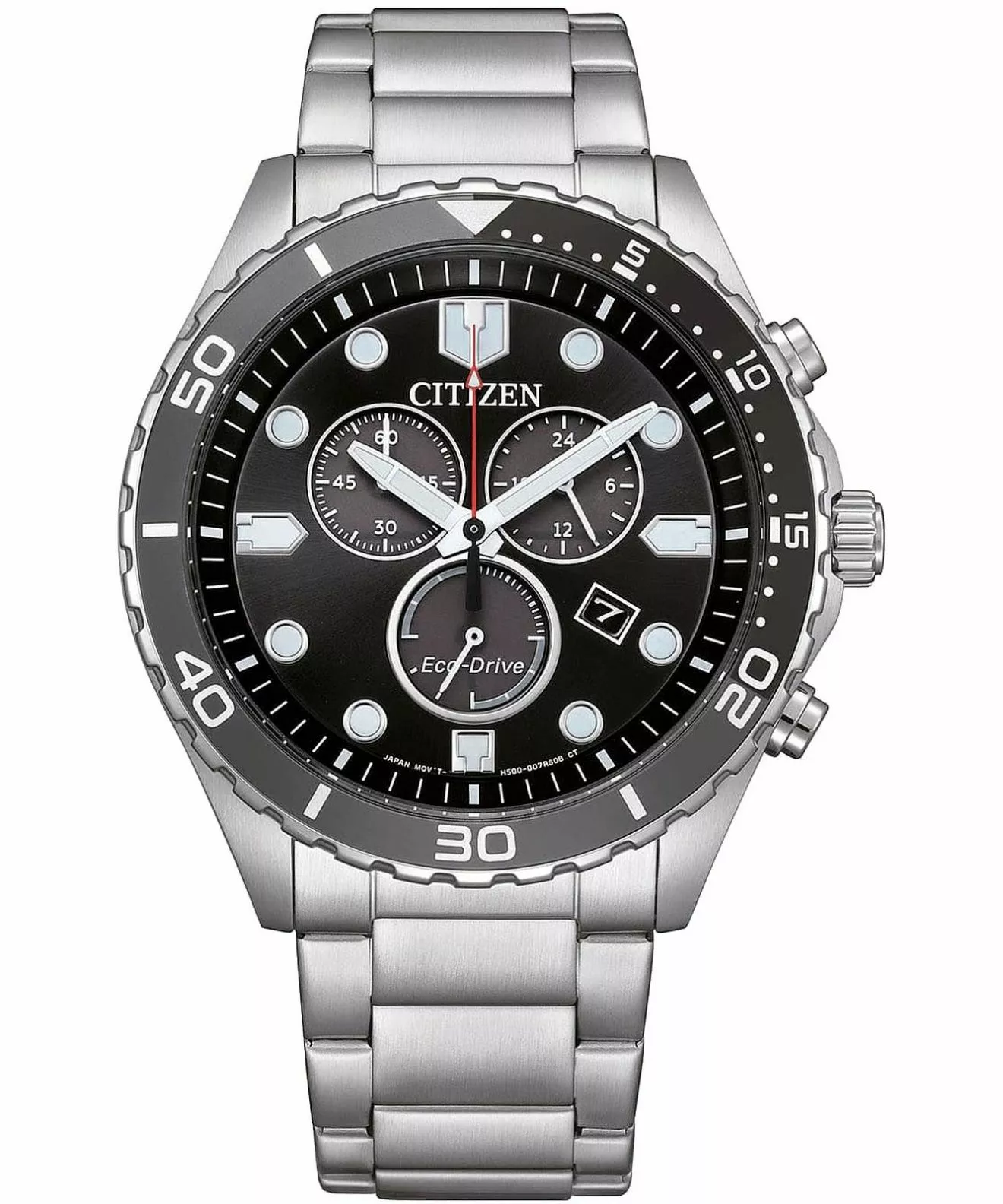 Годинник Чоловічий Citizen Sporty Aqua Eco-Drive Chronograph AT2568-82E