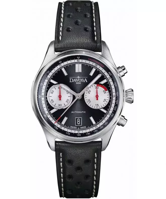 Годинник Чоловічий Davosa Newton Pilot Rally Automatic Chronograph Limited Edition 161.536.55