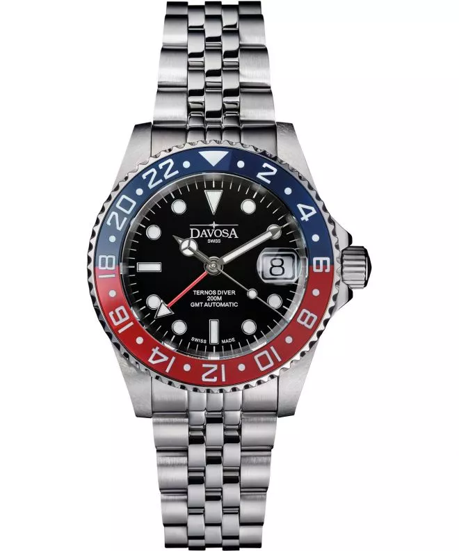 Годинник Чоловічий Davosa Ternos Diver GMT Automatic 161.590.06