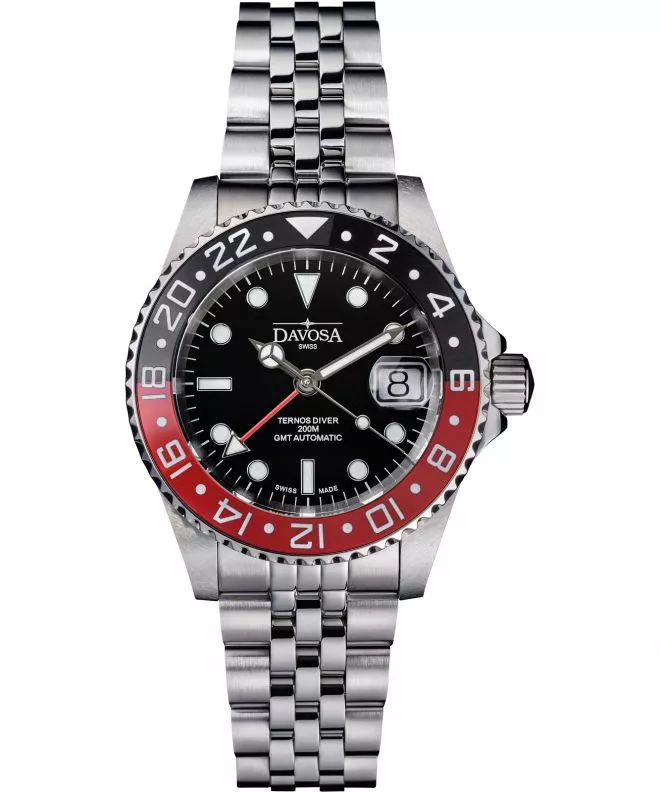 Годинник Чоловічий Davosa Ternos Diver GMT Automatic 161.590.09
