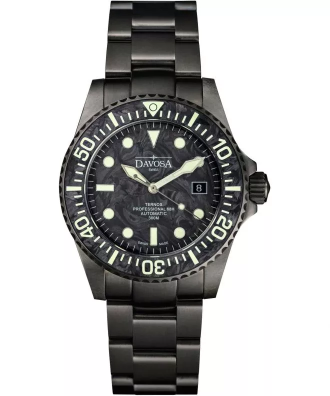 Годинник Чоловічий Davosa Ternos Professional 68H Carbon Limited Edition 161.539.50