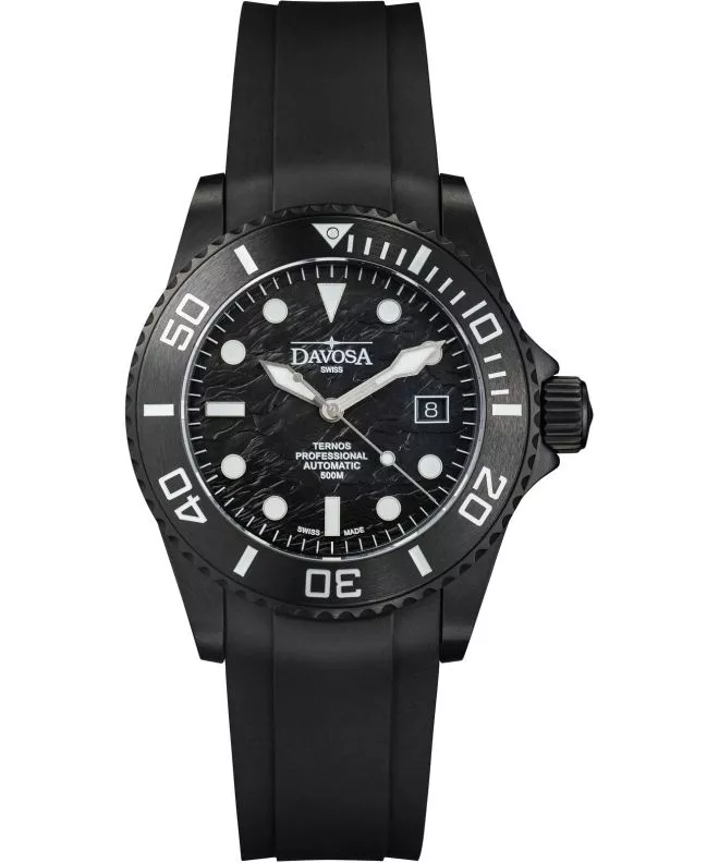 Годинник Чоловічий Davosa Ternos Professional Black Rock Automatic Limited Edition 161.583.02
