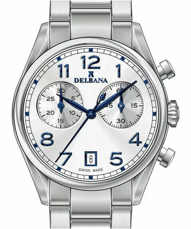 Годинник Чоловічий Delbana Sapphire Chronograph 41701.754.6.062