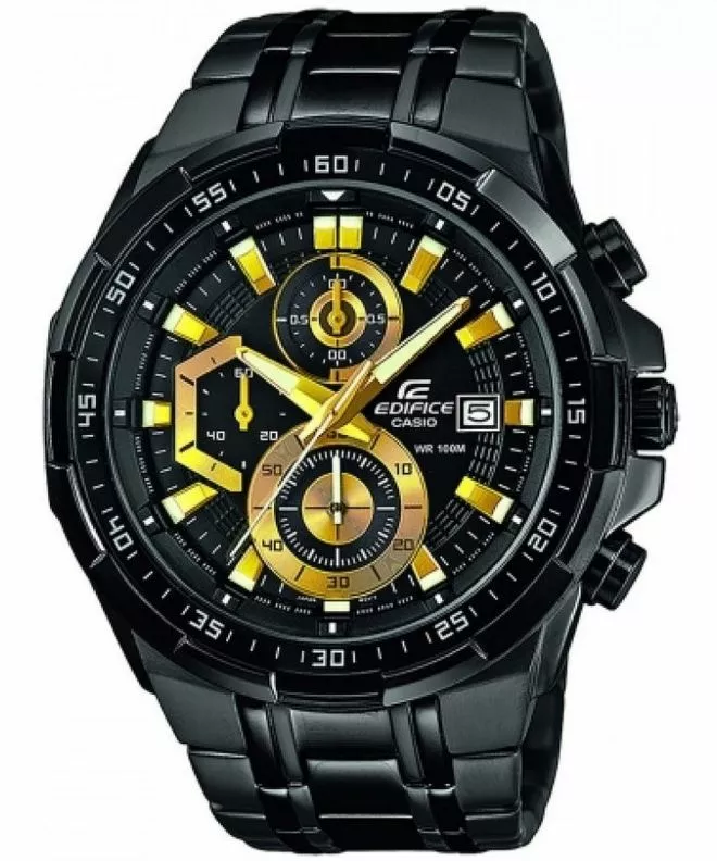 Годинник Чоловічий Casio Edifice Chronograph EFR-539BK-1AVUEF