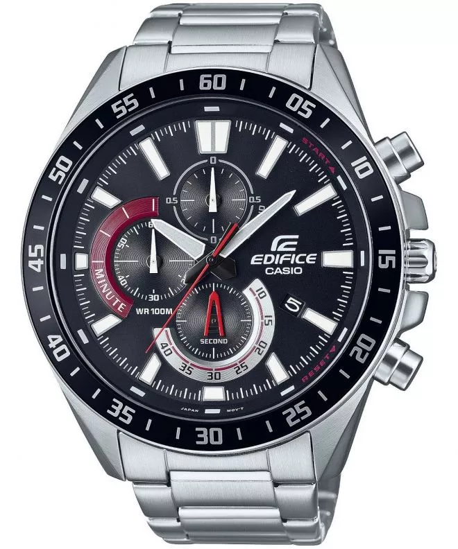 Годинник Чоловічий Casio Edifice Momentum Chronograph EFV-620D-1A4VUEF