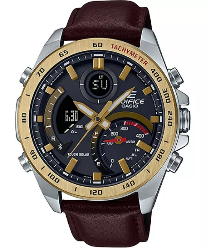Годинник Чоловічий Casio Edifice Premium Bluetooth Sync Tough Solar ECB-900GL-1AER