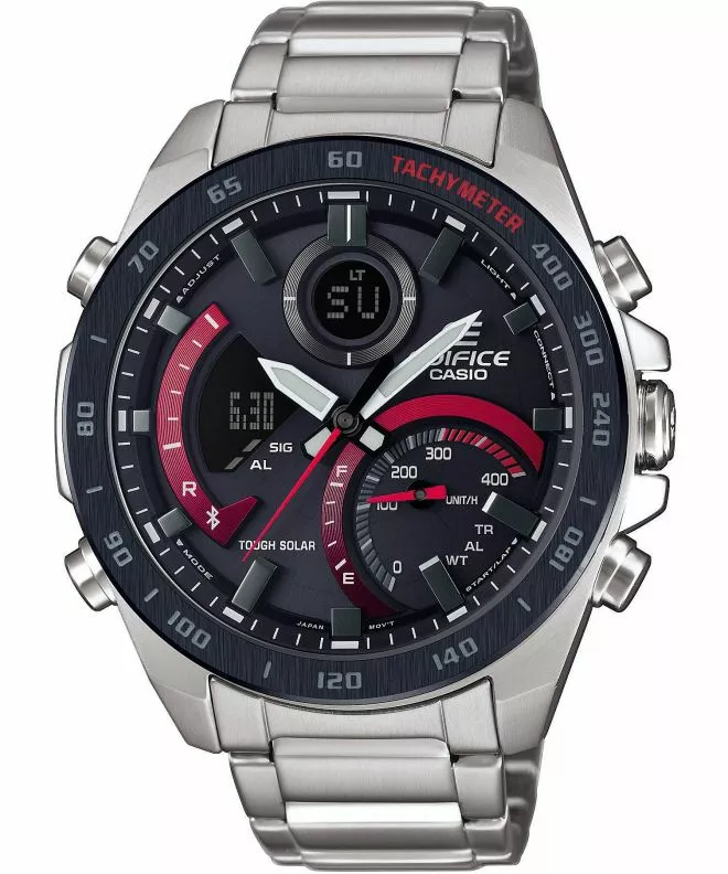 Годинник Чоловічий Edifice Premium Bluetooth Tough Solar ECB-900DB-1AER
