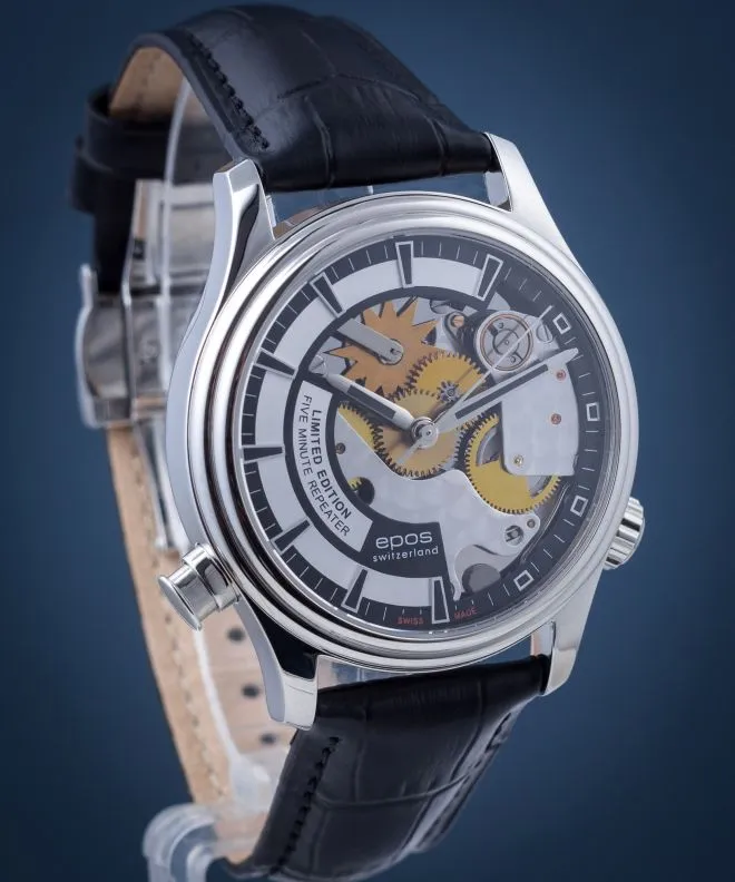 Годинник Чоловічий Epos Oeuvre D’Art Répétition Limited Edition + Rotomat Wolf 3373.808.20.15.25