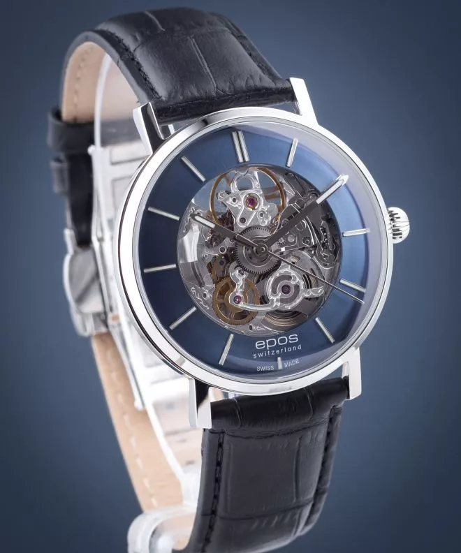 Годинник Чоловічий Epos Originale Skeleton Automatic 3437.135.20.16.25