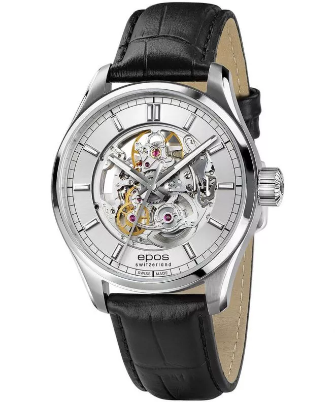 Годинник Чоловічий Epos Passion Skeletom Automatic 3501.135.20.18.25