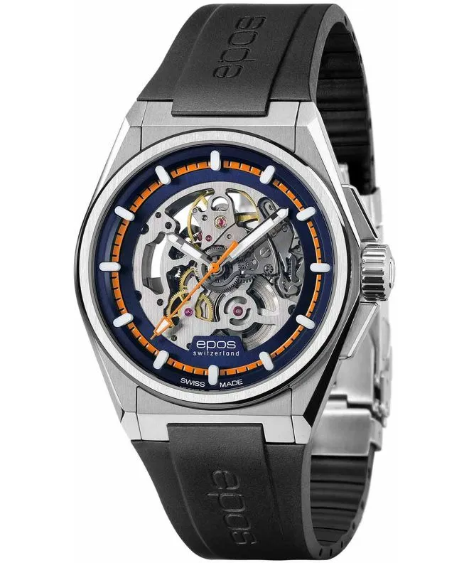 Годинник Чоловічий Epos Sport 3505 SK Skeleton Automatic 3505.139.20.12.55