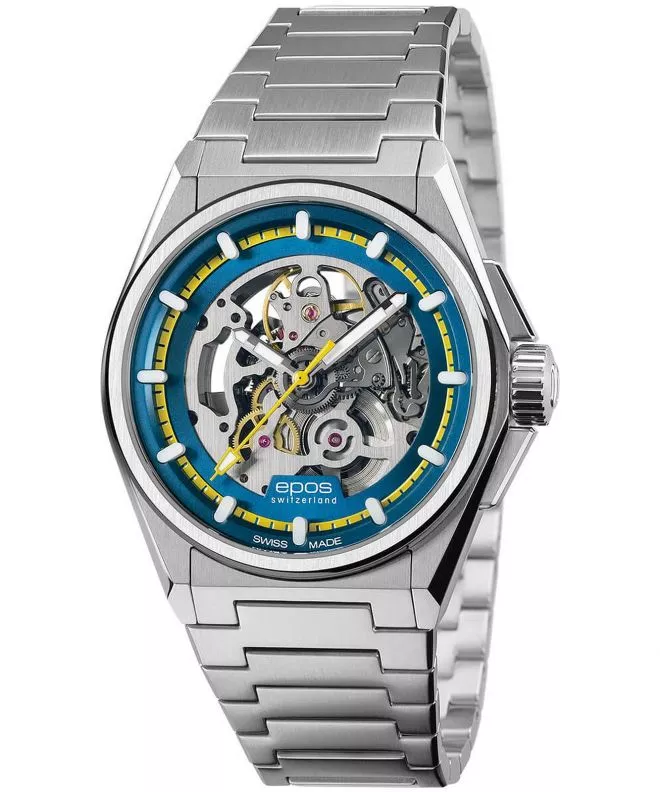 Годинник Чоловічий Epos Sport 3505 SK Skeleton Automatic 3505.139.20.16.30