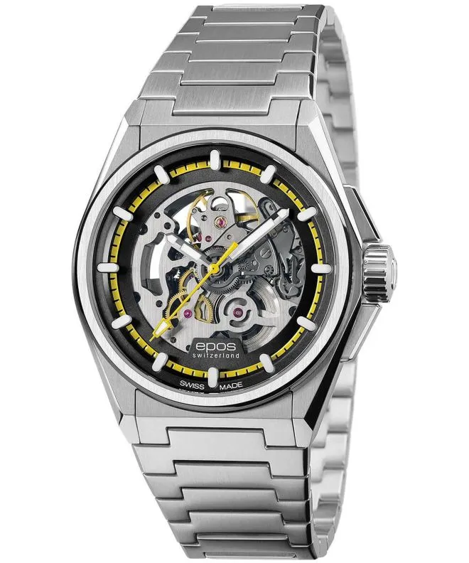 Годинник Чоловічий Epos Sportive 3505 Skeleton Automatic 3505.139.20.15.30