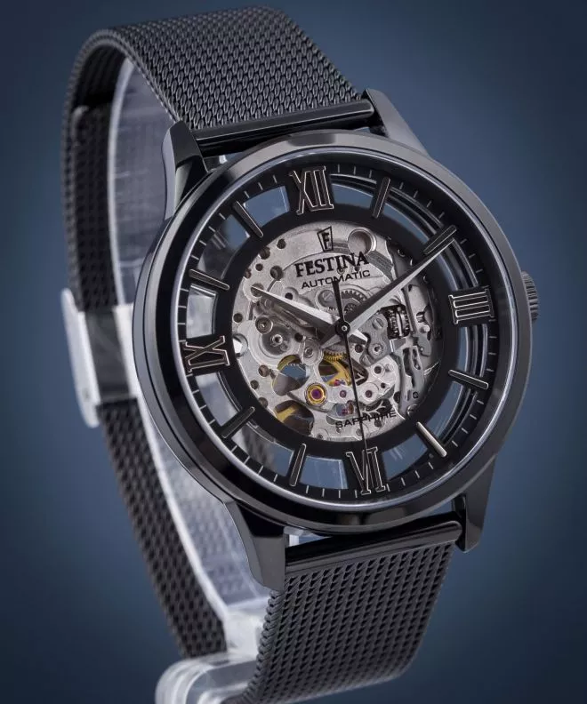 Годинник Чоловічий Festina Automatic Skeleton F20535/1