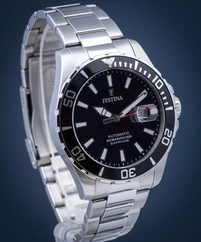 Годинник Чоловічий Festina Diver Sapphire Automatic F20531/4