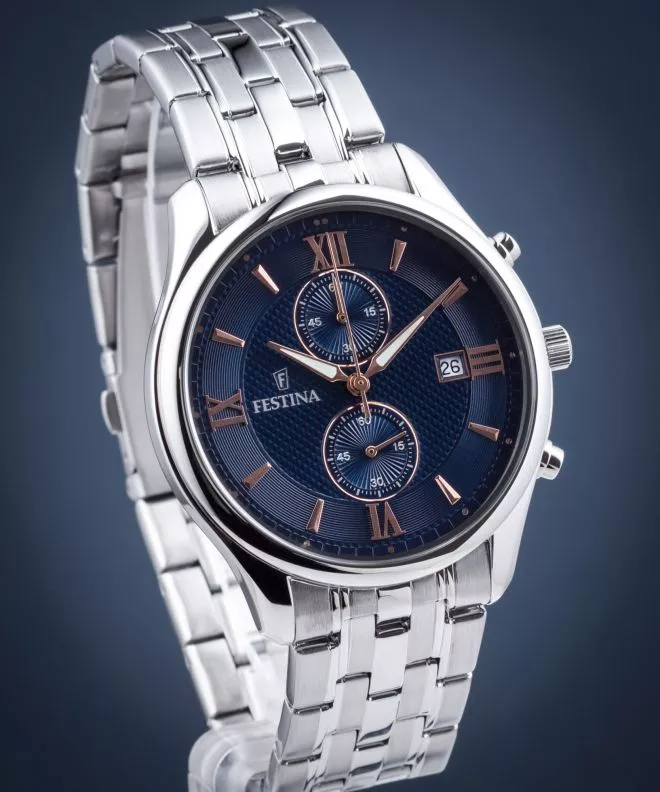 Годинник Чоловічий Festina Retro Chronograph F6854/6