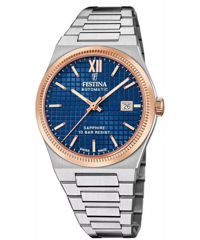 Годинник Чоловічий Festina Swiss Made Capsule Automatic F20030/2