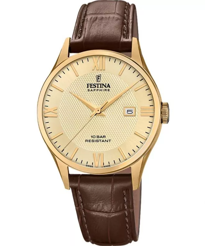 Годинник Чоловічий Festina Swiss Made F20010/5