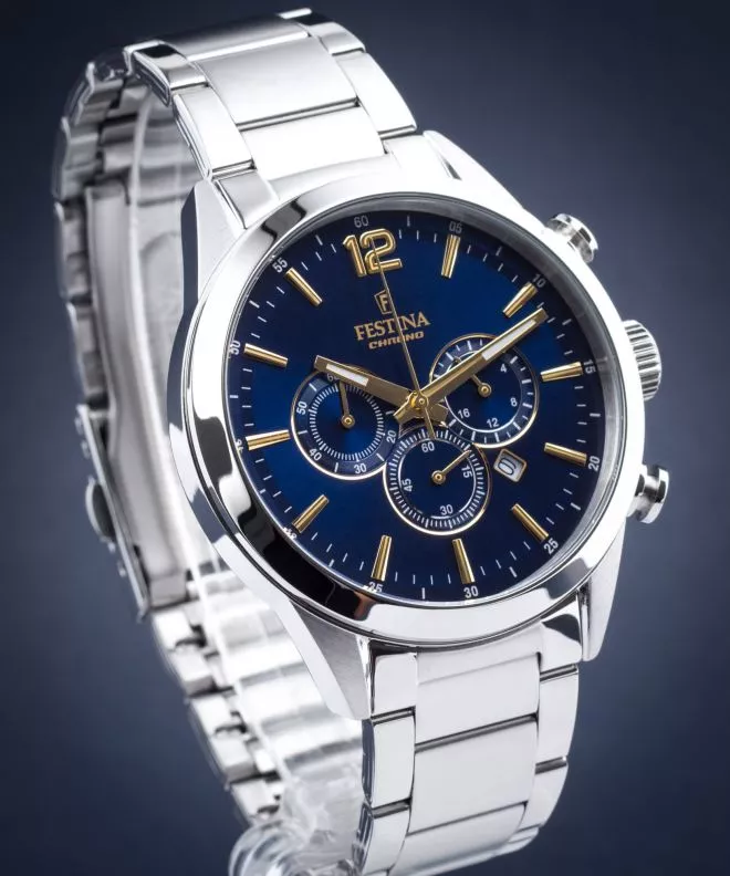 Годинник Чоловічий Festina Timeless Chronograph F20343-2