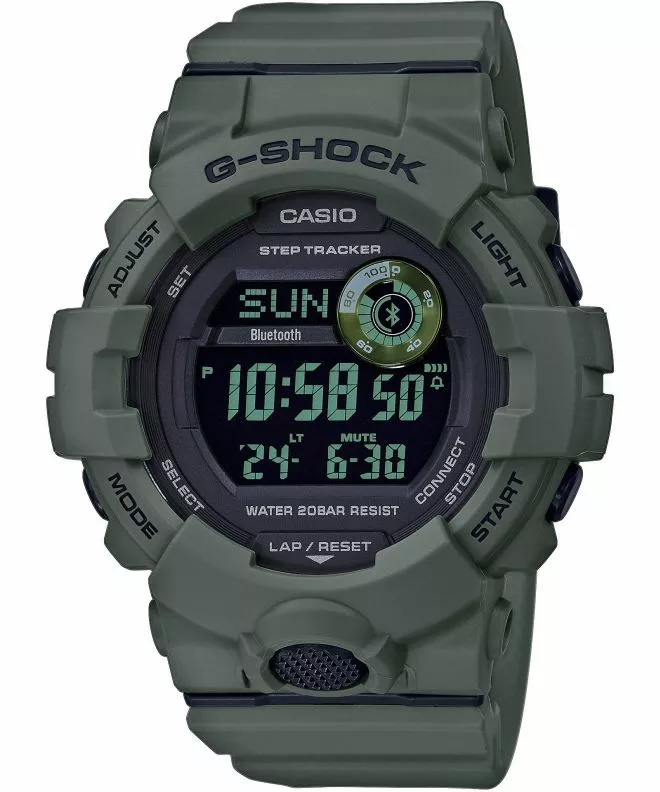 Годинник Чоловічий Casio G-Shock Camo G-SQUAD Bluetooth Sync Step Tracker GBD-800UC-3ER