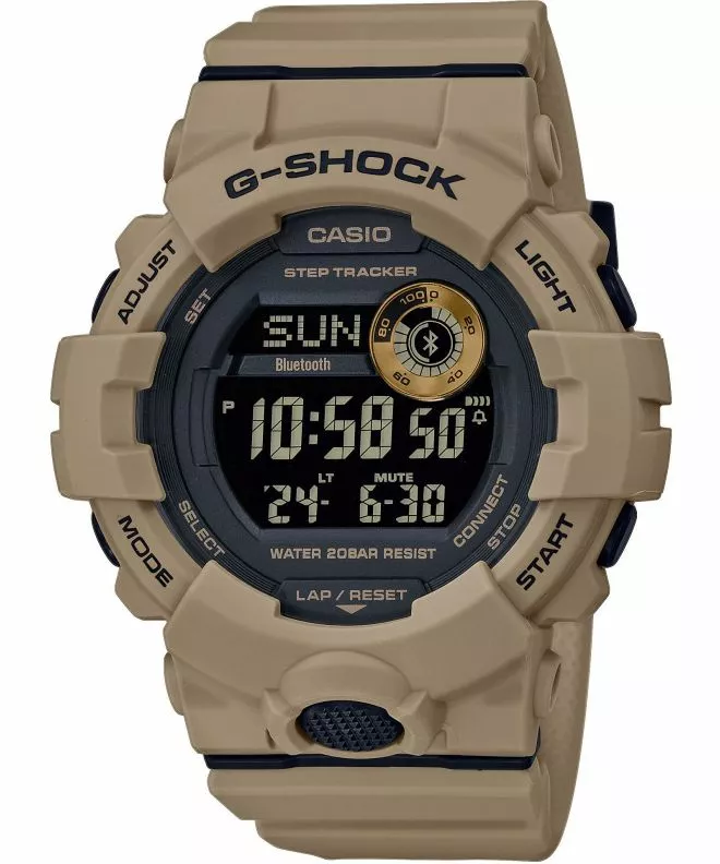 Годинник Чоловічий Casio G-Shock Camo G-SQUAD Bluetooth Sync Step Tracker GBD-800UC-5ER