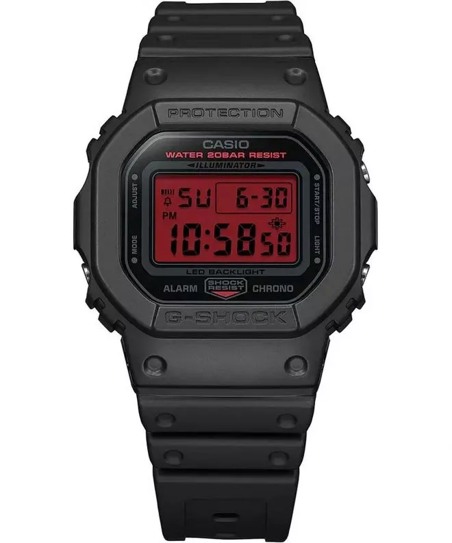 Годинник Чоловічий Casio G-Shock Digital DW-5600BBR-1ER
