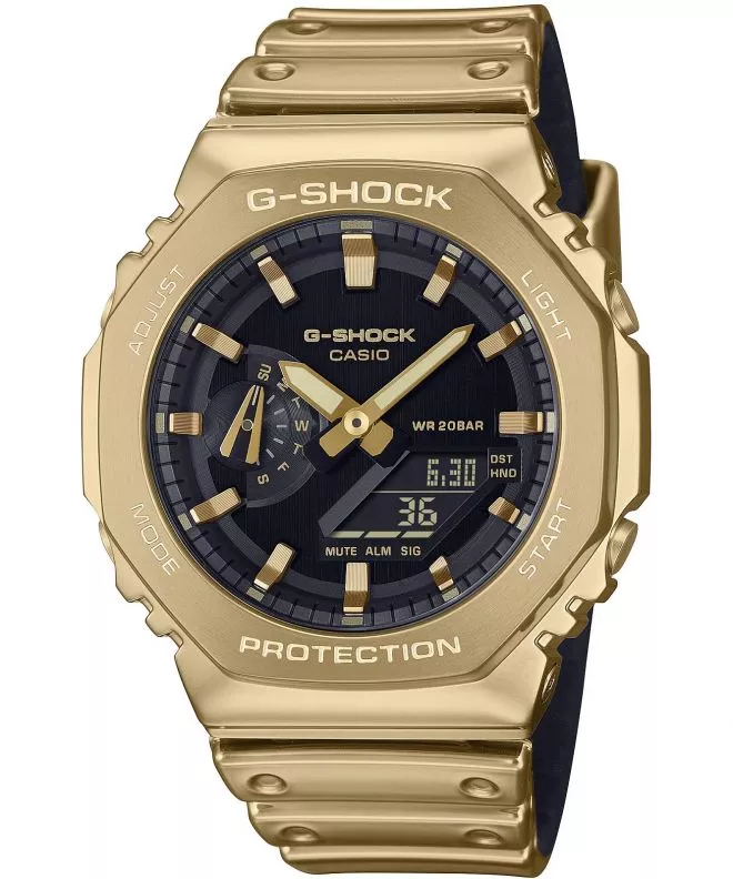 Годинник Чоловічий Casio G-Shock Fine Metallic Series GM-2100YMG-9AER