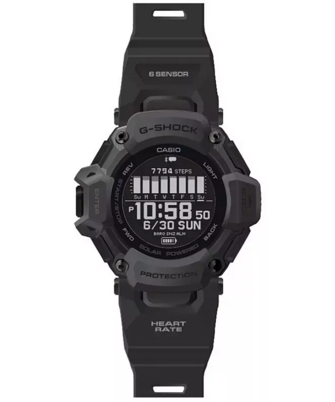 Годинник Чоловічий Casio G-Shock G-Squad Bluetooth Step Tracker GBD-H2000-1BER