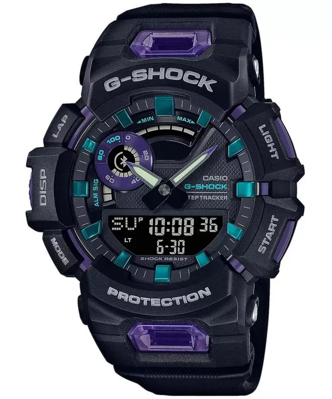 Годинник Чоловічий Casio G-Shock G-Squad Bluetooth Sync Step Tracker GBA-900-1A6ER