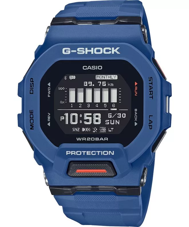 Годинник Чоловічий Casio G-Shock G-Squad Bluetooth Sync Step Tracker GBD-200-2ER