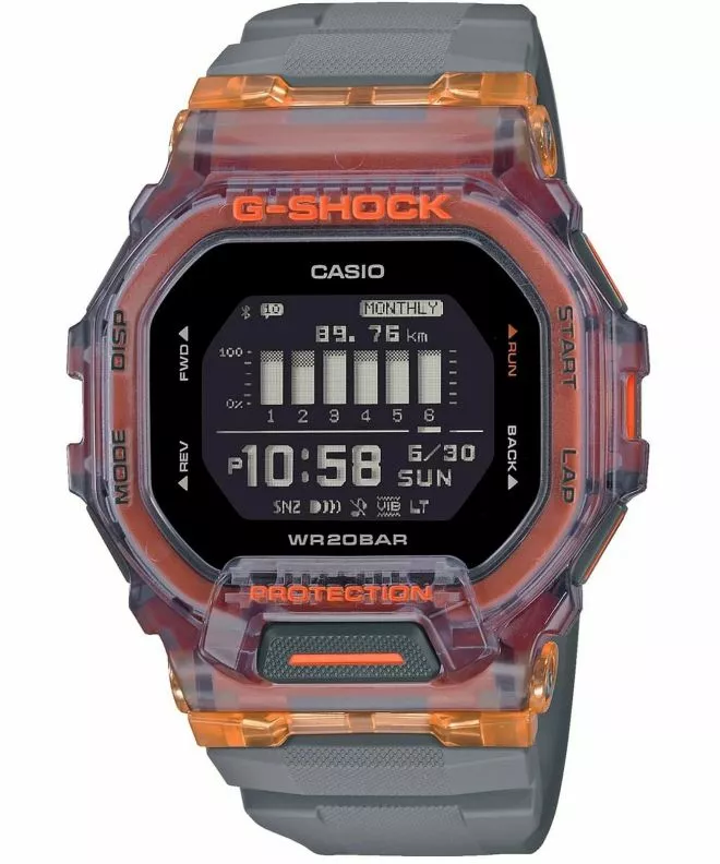 Годинник Чоловічий Casio G-Shock G-Squad Bluetooth Sync Step Tracker GBD-200SM-1A5ER